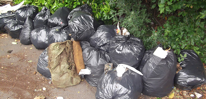 Example of Rubbish Disposal